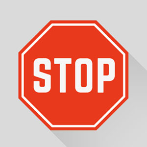 stop sign